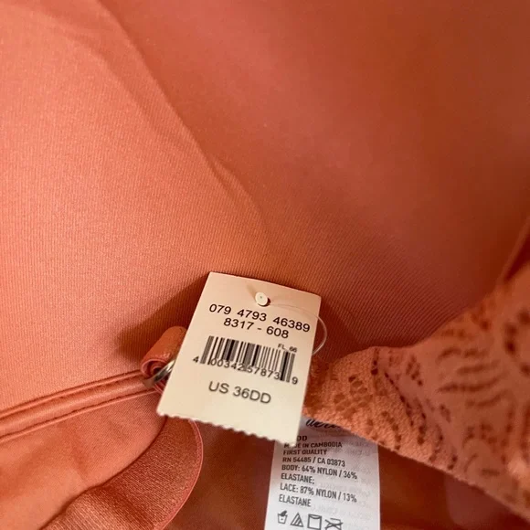 Aerie Women’s Sunnie Bloom Lace Wireless bra sz 36DD - Picture 4 of 5